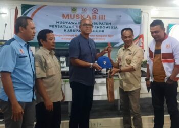 Juju Djunaedi Resmi Pimpin Cabor Cricket Kabupaten Bogor
