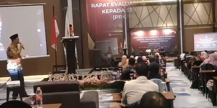 Pasca Pilkada Serentak, KPU Kota Sukabumi gelar rapat evaluasi akhir PPK dan PPPS se-kota Sukabumi
