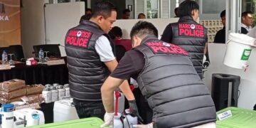 Ada Pabrik Narkoba Terbesar Di Sentul Bogor, BB Capai 1 Ton, Ini Buktinya !