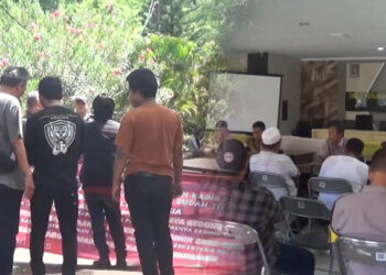 Pembangunan Gedung Pemda Mangkrak, LPI Gelar Unjuk Rasa