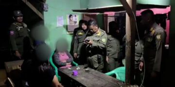 Warung Esek Esek Berkedok Warung Kopi, Lima Belas Wanita Malam di Tangkap Razia Pol PP