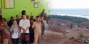 Warga desa Buniwangi Surade Tolak Pembangunan Tambak Udang di Minajaya