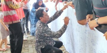Kurang Memadai, PKL Minta Penataan Alun alun Wates Segera di Laksanakan Tahun ini.