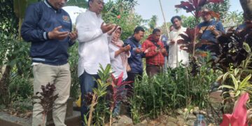 Mengawali Peringatan HPN 2025, PWI Kota Sukabumi Ziarah ke Makan Almarhum Senior Wartawan