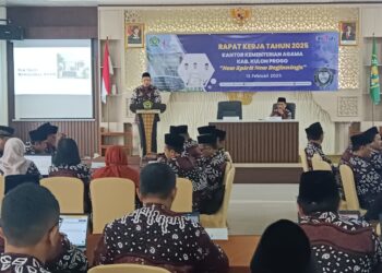 Kepala Kankemenag Kulonprogo, “Wahid Jamil” Nilai Agama Harus Tertanam pada ASN Kemenag