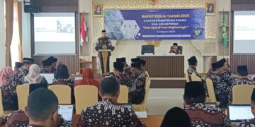 Kepala Kankemenag Kulonprogo, “Wahid Jamil” Nilai Agama Harus Tertanam pada ASN Kemenag