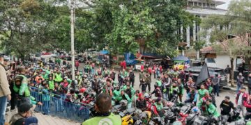 Perihal “Aceng & Slot” Ratusan Driver OJek Online di Sukabumi Mogok Narik