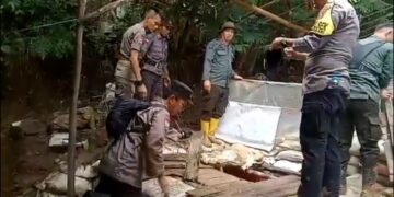 Aparat Gabungan Grebeg Peti di Tanjungsari Bogor, Petugas : Tidak ada orang satupun. di duga Bocor