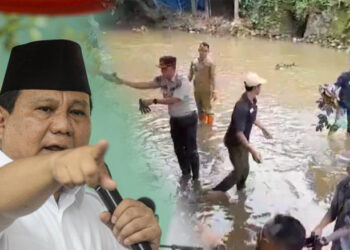 Kunjungan Ke Kota Bogor, Presiden Prabowo perintahkan Pemkot, TNI-Polri Angkat Sampah Cibalok