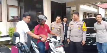 Polisi Ringkus Pelaku dan penadah motor Curian, Pemilik : Terima kasih Polisi Motor Sudah Kembali