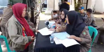 Penegakan Perda No. 2 Th 2024,  Satpol-PP kota Sukabumi Tertibkan Sejumlah PKL