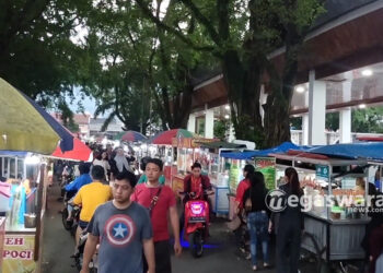 Alun-alun Palabuhan Ratu Tempat Favorit Berburu Takjil