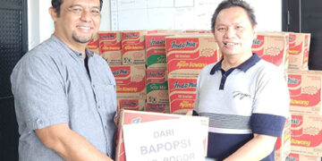 Bapopsi Kabupaten Bogor Salurkan Bantuan Bagi Warga Terdampak Bencana