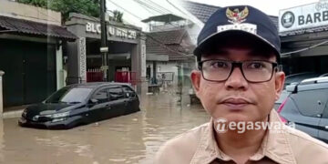 Dua Hari Kebanjiran, Camat Gunung Putri Ucapakan Terimakasih
