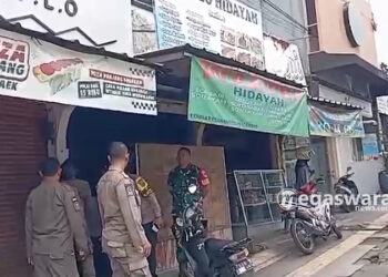 Sosialisasi Edaran Bupati, Pol PP datangi Belasan Warung Makan di Cibadak