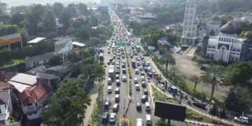 Puncak Padat, Polisi Berlakukan Sistem One Way