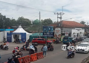 Hari Ke 3 Pasca Lebaran, Pos Pam Jalan Lingkar Dramaga, Terpantau Ramai Lancar