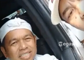 Puluhan Sopir Angkutan Wisatawan Timur Tengah Hadang Mobil KDM di Puncak