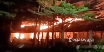 Gedung Sdn Kalongsawah 01 Terbakar