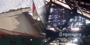 Rumah Warga Kampung Seuseupan, Ciawi Nyaris Ambruk