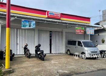 Atap Minimarket di Sukasirna Cibadak Dibobol Maling
