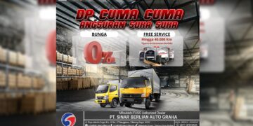 Promo Menarik dari Mitsubishi FUSO: DP Cuma-Cuma, Angsuran Suka-Suka, Bunga 0%