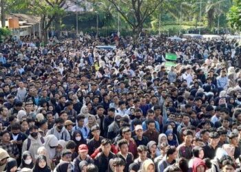 Job Fair Pemkab Bekasi Ricuh, Pencaker Saling Adu Jotos