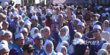 269 Jamaah Haji Kloter 30 Kota Sukabumi dilepas Langsung Wali Kota Ayep Zaki