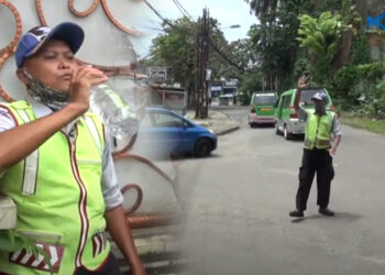 Selamat Jalan “Mahfud” Sang Relawan Lalin, Kisah Jenakamu Menyisakan Senyum di Ujung Jalan