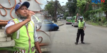Selamat Jalan “Mahfud” Sang Relawan Lalin, Kisah Jenakamu Menyisakan Senyum di Ujung Jalan