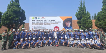 Desa Bantarsari Bogor Gelar Retreat RT RW Di Rindam III Siliwangi Lembang