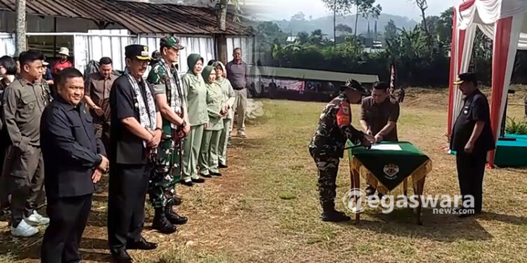 TNI Manunggal Kabupaten Sukabumi Membangun Desa Ke 124 Resmi Di Buka
