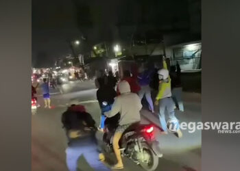 Sering Terjadi Tawuran Antar Pelajar di Jalan Raya Narogong