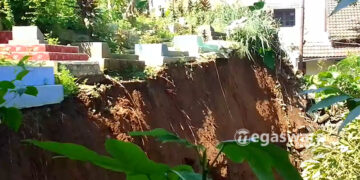 Akibat Hujan Deras, 8 Makam Terbawa Longsor di Kota Bogor