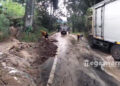 Material Longsor Tutupi Jalan Nyalindung Sagaranten