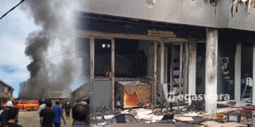 Cafe di Kampung Sukarata Surade Terbakar, Kerugian Ditaksir Capai 400 Juta Rupiah