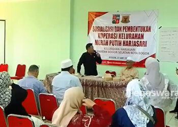 Pemilihan Ketua Koperasi Merah Putih di Kelurahan Harjasari