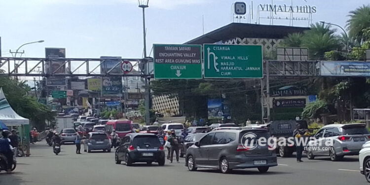 Libur Panjang Waisak, Lalin Puncak Bogor Padat
