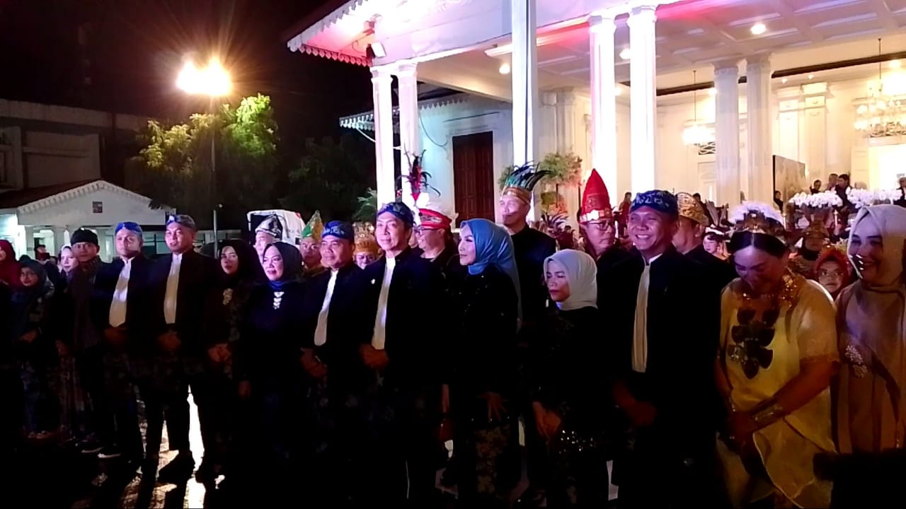 Wali kota Bogor Deddy Rachim hadiri puncak Helaran Budaya HJB 543