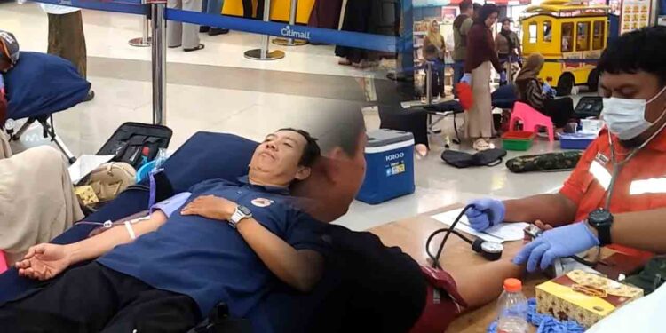 IKBA STM Kartika Chandra Kirana dan PERADI SAI Sukabumi Gelar Donor Darah Sambut HUT ke-79 Kodam IIISiliwangi