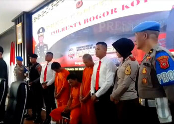 Satreskrim Polresta Bogor Kota Tangkap Komplotan Curanmor, Polisi Tembak Satu Pelaku Saat Kabur