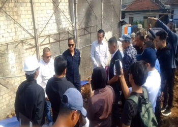 DPRD Sidak Pembangunan Sd Negeri Gang Aut