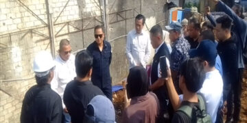 DPRD Sidak Pembangunan Sd Negeri Gang Aut