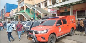 Pasca Kebakaran, Polisi Lakukan Olah TKP: Pasar Anyar Blok B Kota Bogor Ditutup Sementara