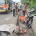 Diduga Terjatuh dan Terlindas Mobil, Seorang Pemotor Tewas di Jalan Raya Sukalarang Sukabumi