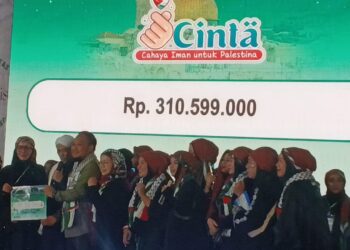 Safari Dakwah Cinta Palestina, Warga Sukabumi Galang Donasi untuk Gaza