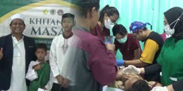 Sambut Idul Adha, Yayasan Al Furqon Gelar Khitanan Massal di Kebonjati