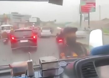 Viral Petugas Dishub Rusak Spion Truk Yang menolak Berhenti! Ini Penjelasan Dishub