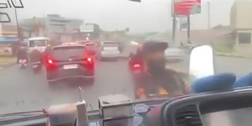 Viral Petugas Dishub Rusak Spion Truk Yang menolak Berhenti! Ini Penjelasan Dishub