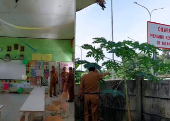 Wabup Serang Tinjau SDN Inpres Cikeusal, Desak Pihak Tol Segera Lakukan Relokasi